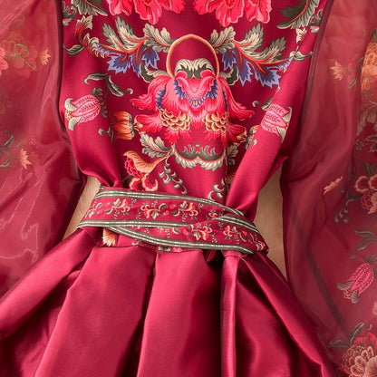 Vestido Granate 2 Colores