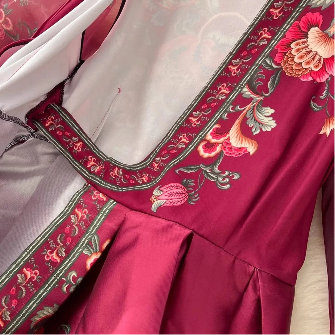 Vestido Granate 2 Colores